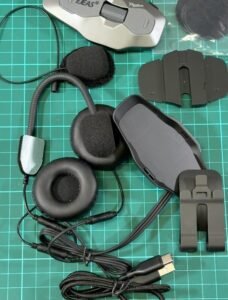 EJEAS X10 Plus intercom shown for group ride use