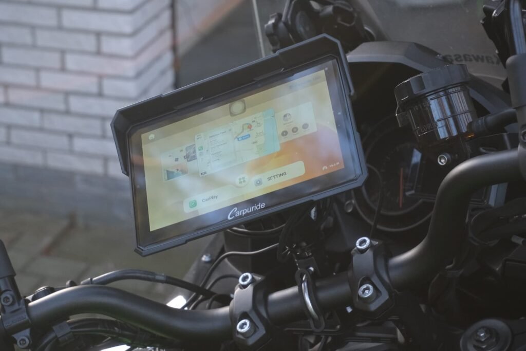 Offline Navigation and GPS on Motorcycle