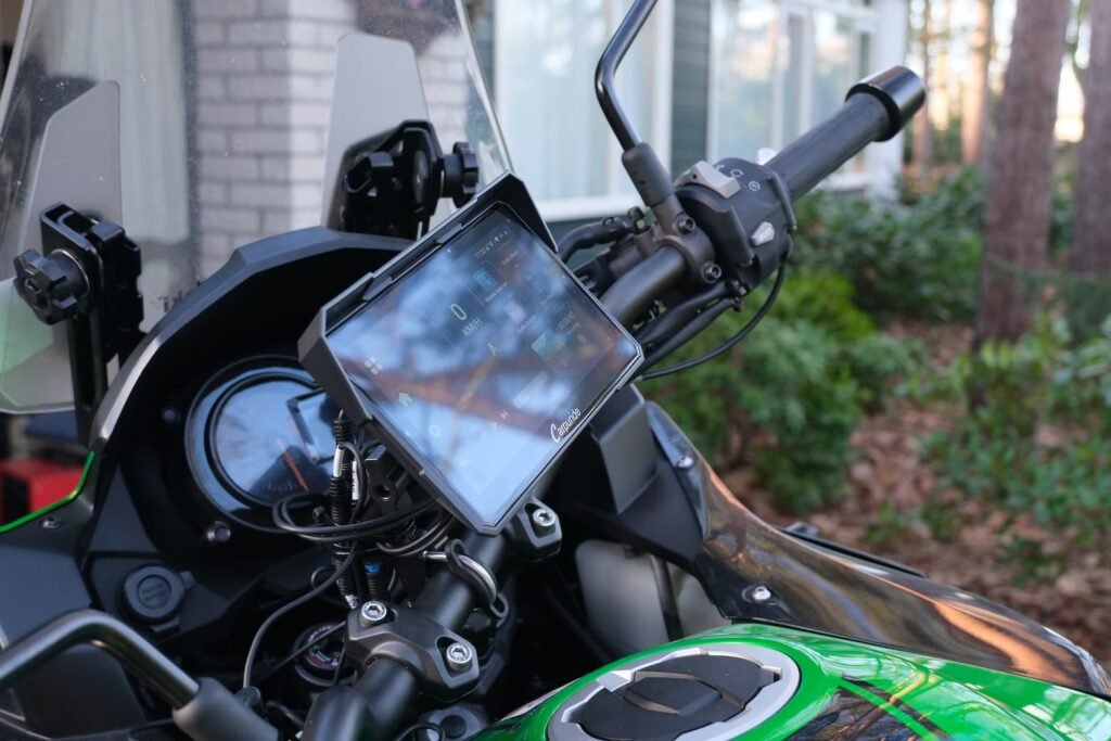 Motorcycle Dual Dash Cam Front and Rear View